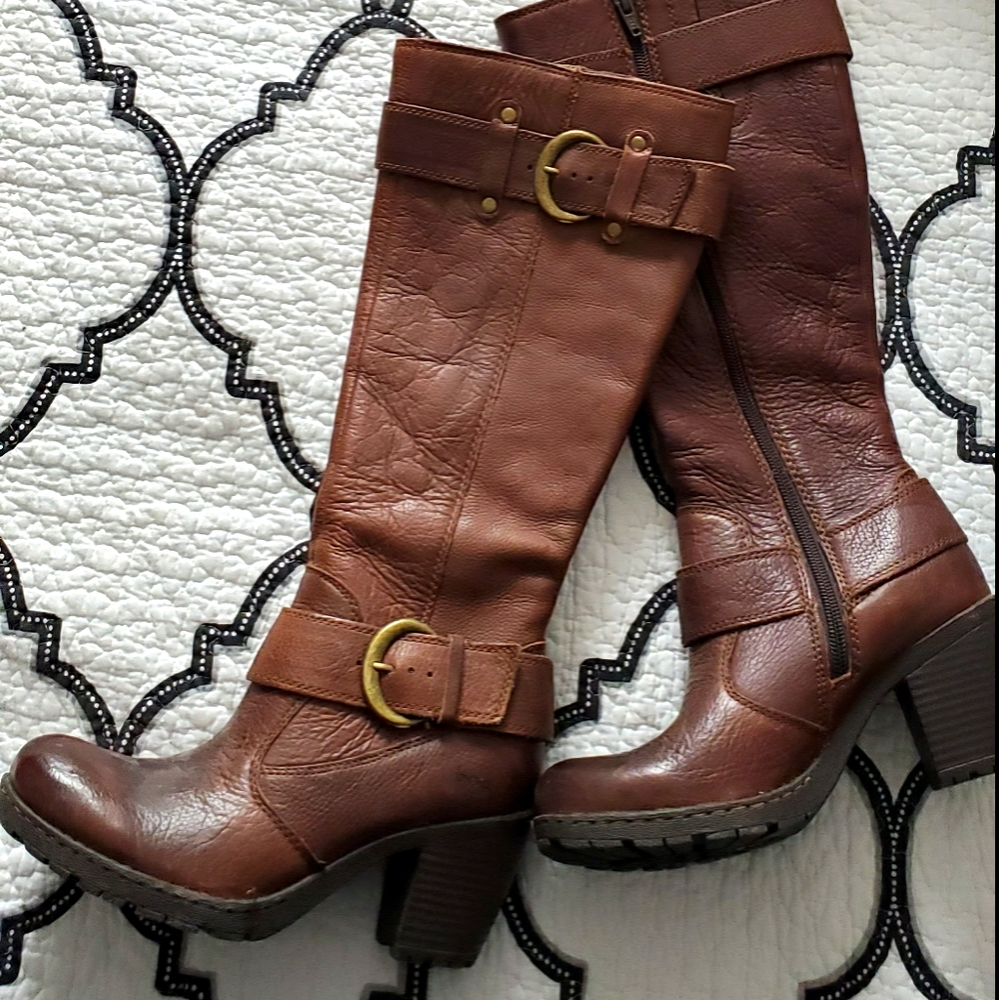 boc brown boots size 6